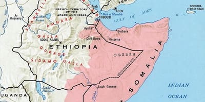 地図の北ケニア