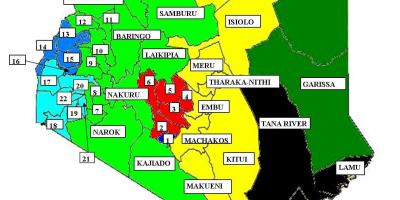 地図47国ケニア 